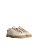 Dolce & Gabbana White Lear Sneakers