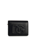 Dolce & Gabbana Black Lear Wallet