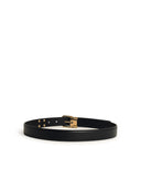 Dolce & Gabbana Black Lear Belt