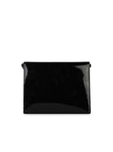 Dolce & Gabbana Black Shiny Lear Schoudertas