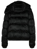 Dolce & Gabbana Black Nylon Down Jacket