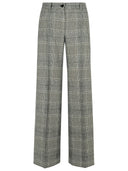 Dolce & Gabbana Grey Wool Blend Trousers