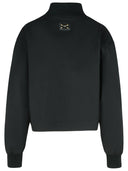 Dolce & Gabbana Black Polyester Blend Bomber Jacket