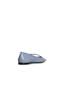 Dolce & Gabbana Light Blue Lear Ballet Flats