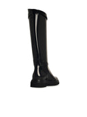 Dolce & Gabbana Black Shiny Lear Boots