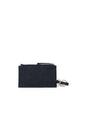 A.P.C. 'Axelle' Card Holder In Navy Fabric