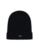 A.P.C. 'Autumn' Navy Wool Beanie