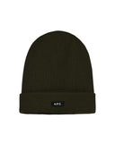 A.P.C. Berretto di lana verde "autunno"