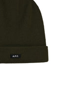 A.P.C. Berretto di lana verde "autunno"
