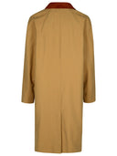 A.P.C. Trench di cotone beige "Gaspard"