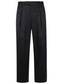 A.P.C. 'Renato' Black Virgin Wool Blend Pants