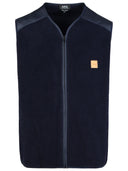 A.P.C. 'Nate' Navy Polyester Vest