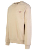 A.P.C. 'Rue Madame' Beige Cotton Sweatshirt