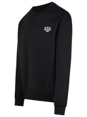 A.P.C. 'Rue Madame' Black Cotton Sweatshirt