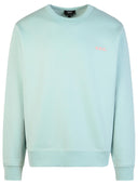 A.P.C. 'Boxy' Musk Green Cotton Sweatshirt