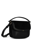 A.P.C. 'Sarah' 'Mini' Black Lear Bag