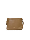 A.P.C. Kleine 'Ninon' Crossbody -Tasche in Olive Green Eco Lear