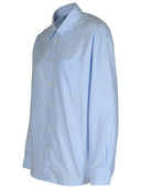 A.P.C. 'Boyfriend' Light Blue Cotton Shirt