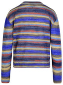 A.P.C. 'Abby' multicolor mohair blend trui