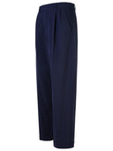 A.P.C. 'Marissa' Navy Viscose Blend Trousers