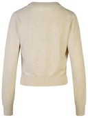 A.P.C. 'Berenice' Beige Cotton Cardigan