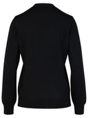 A.P.C. 'Salome' Black Wool Cardigan