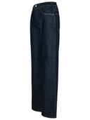 Acne Studios '2021 F' Blue Cotton Jeans