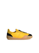 Acne Studios 'Bars' Yellow Lear Sneakers
