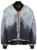 Acne Studios 'Over' Gray Nylon Bomber Jacket