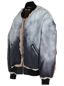 Acne Studios 'Over' Gray Nylon Bomber Jacket