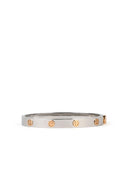 Bracciale in ottone placcato in argento di Tory Burch Miller