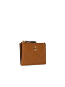 Tory Burch 'Kira' Brown Lear Wallet
