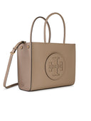 Tory Burch Small 'Ella' Lear Bag Nude