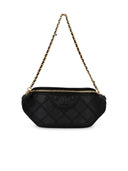 Tory Burch 'Fleming' Black Lear Fanny Pack
