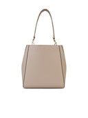 Tory Burch 'Mcgraw' Bucket Bag In Nude Lear