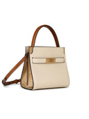 Tory Burch 'Lee Radziwill' Cream Lear Mini Bag