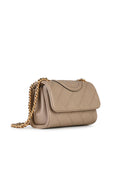Tory Burch 'Fleming' Pequeña bolsa Crossbody Lear desnuda