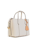 Tory Burch 'Perry' Small Ivory Lear Bag
