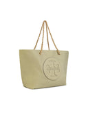 Tory Burch 'Ella Chain Tote' Light Green 'Canvas' Bag