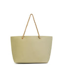 Tory Burch 'Ella Chain Tote' Light Green 'Canvas' Bag