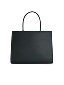 Tory Burch 'Ella' Shopping Bag In Green Bio Tex Lear