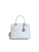 Tory Burch 'swing' mini bolso en lear azul claro