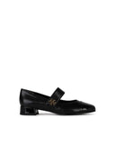 Tory Burch 'Mary Jane' Black Lear Ballet Flats
