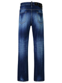 Dsquared2 642 Blue Cotton Denim Jeans