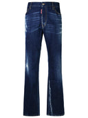 Jean en denim en coton bleu «roadie» dSquared2