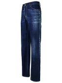 Jean en denim en coton bleu «roadie» dSquared2