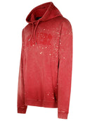 Dsquared2 Red Cotton Sweatshirt