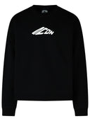 Dsquared2 Black Cotton Blend Sweatshirt