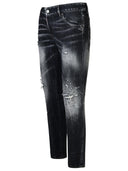 Dsquared2 'Cool Girl' Black Cotton Blend Jeans