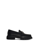 Salvatore Ferragamo 'Cocoon' Black Lear Lofo